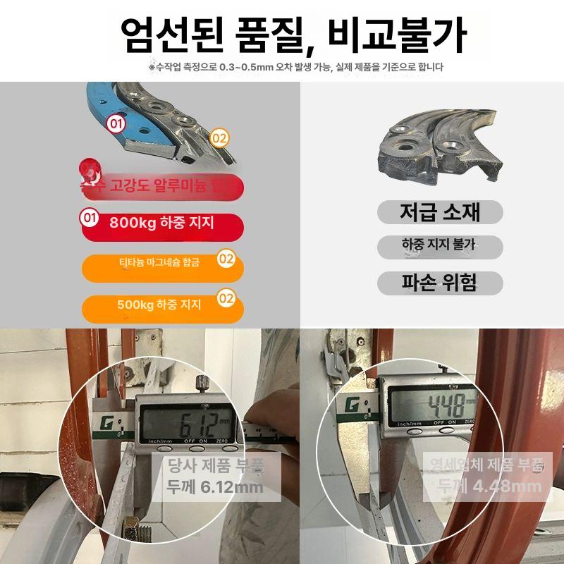 천장 접이식사다리 다기능 다락방사다리 초강력 스텝 다락계단 작업용 강화 실내 안전 - 상세 이미지 4