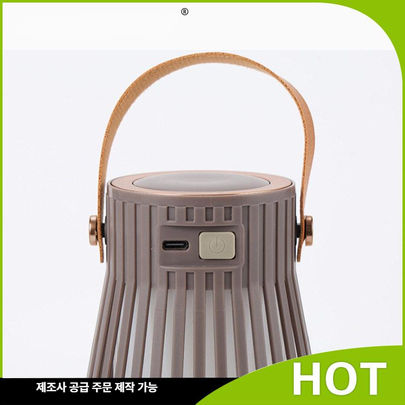감성 무드등 무선 충전식 휴대용 캠핑 랜턴 실외 파티 조명 아웃도어 - 상세 이미지 3
