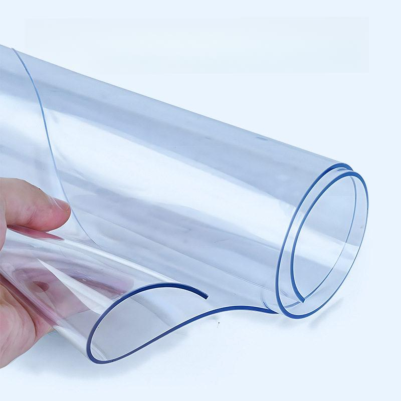 연질 pvc 식탁보 투명 고무판 테이블 두꺼운비닐 깔판 주방 매트 깔개 - 상세 이미지 2