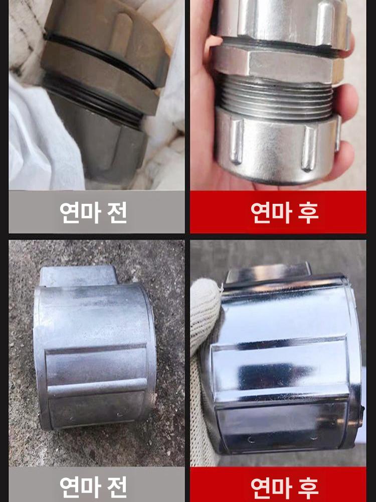진동 원통 연마기 100리터 산업용 폴리싱 부품 광택 작업용 디버링 그라인더 - 상세 이미지 3