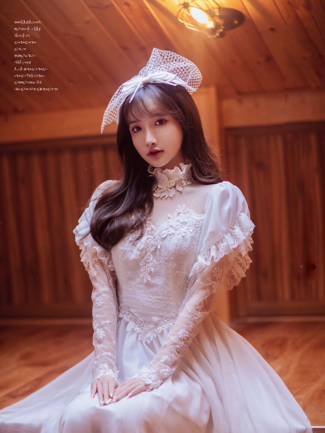 여성 셀프웨딩드레스 이브닝 빈티지웨딩드레스 웨딩촬영 복고웨딩드레스 파티드레스 - 상세 이미지 3