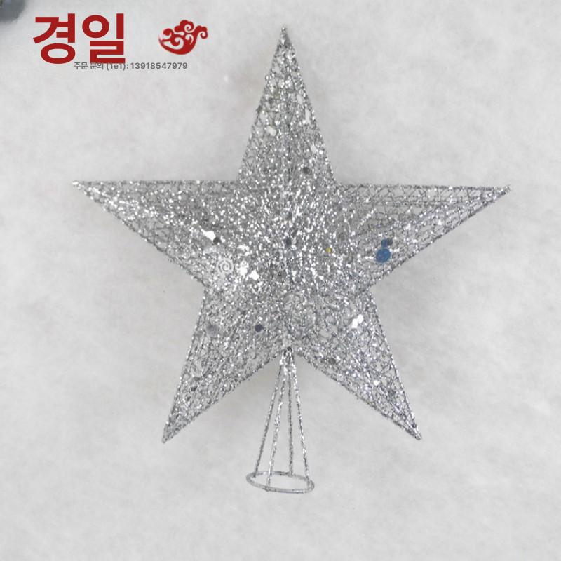 용품 트리탑 성탄 오너먼트 조명 트리장식 블링블링트리별 별전구 크리스마스연출 - 상세 이미지 4