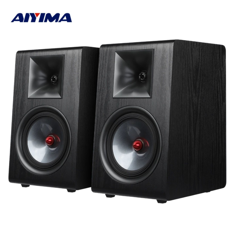 AIYIMA P600 패시브 우드 카본 파이버 우퍼 북쉘프 단일 상품 - 상품 이미지