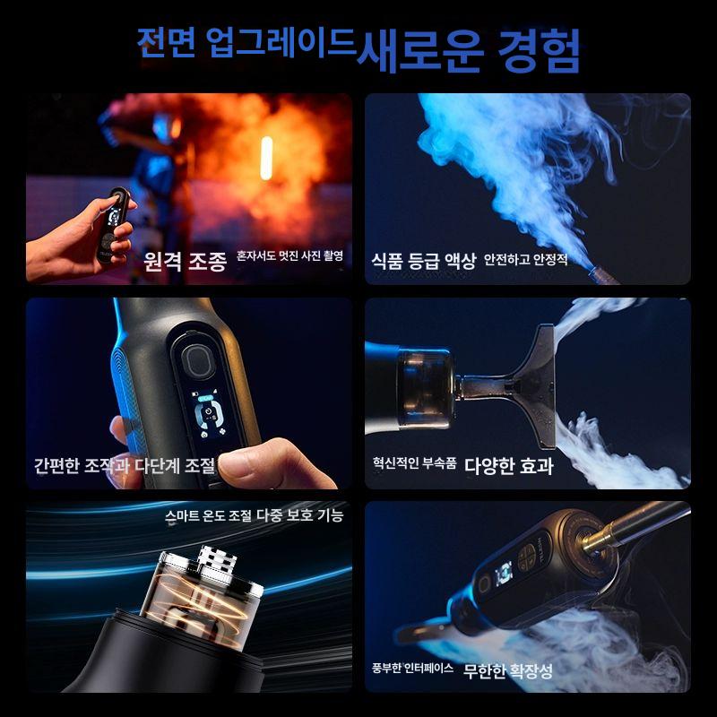 미니 휴대용 스모그머신 연무기 특수효과 영상촬영 연기발생 분사기 무대 파티용 - 상세 이미지 3
