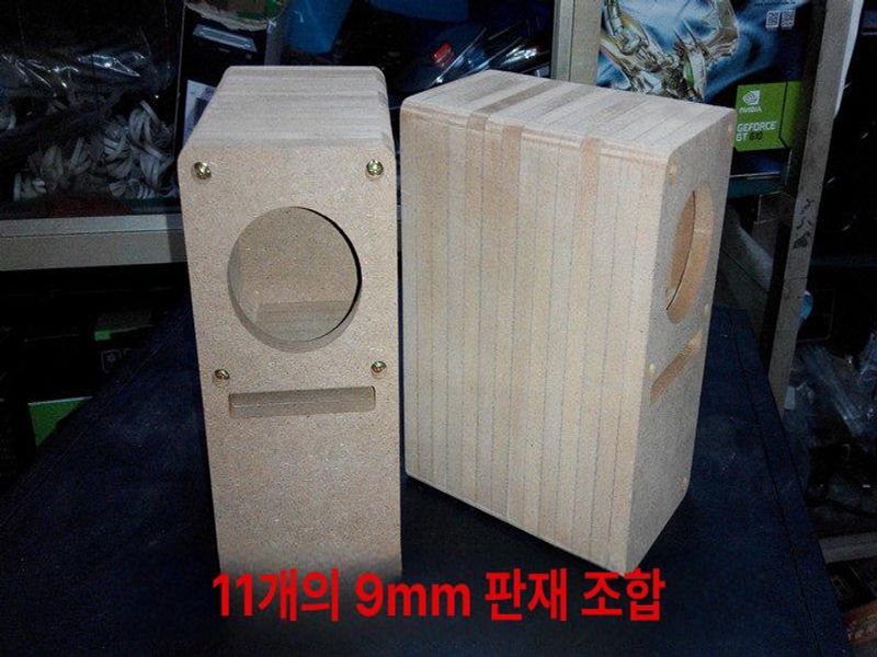원목 스피커통 베이스 저음 미로형 풀레인지 고음 오디오 캐비닛 제작 센터 인치 - 상세 이미지 2