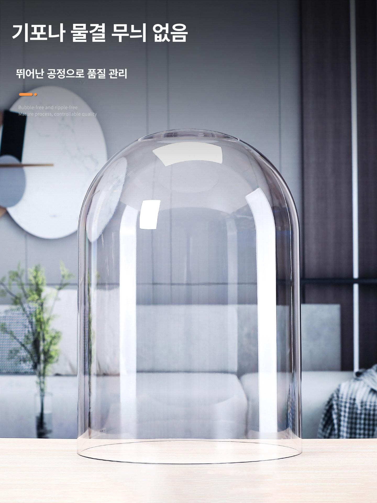 유리돔 투명케이스 쥬얼리 보관 액세서리 전시 디스플레이 악세사리보관 - 상세 이미지 3