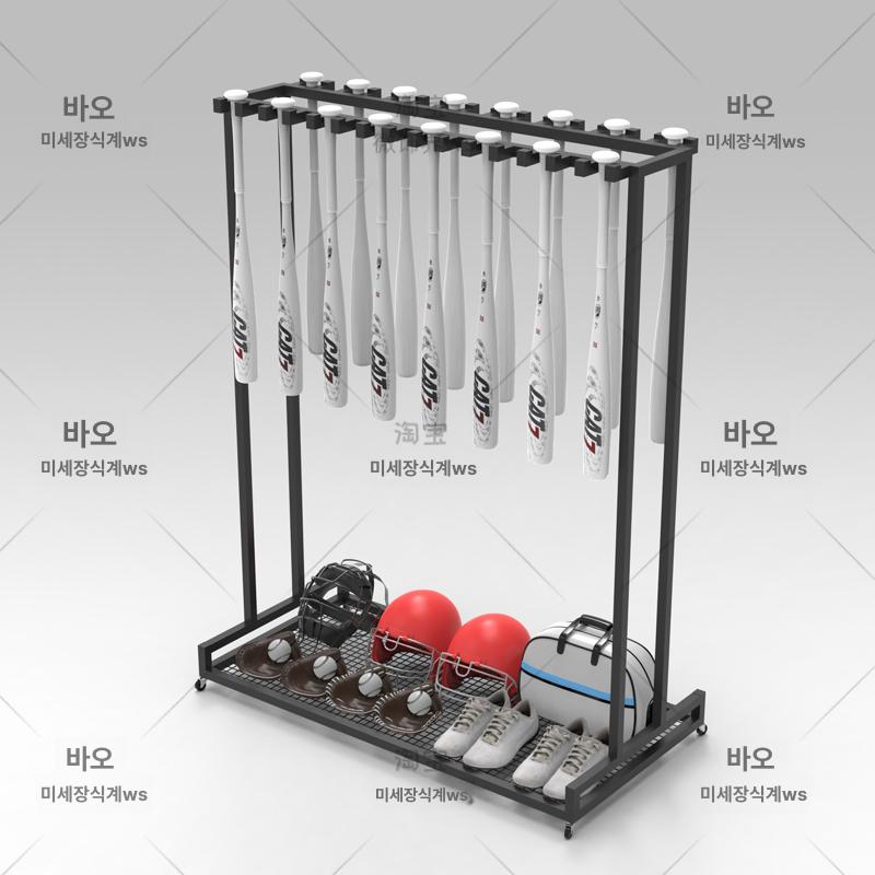 야구방망이 거치대 배트걸이대 정리대 보관함 야구용품 야구배트 수납함 야구장비 - 상세 이미지 3