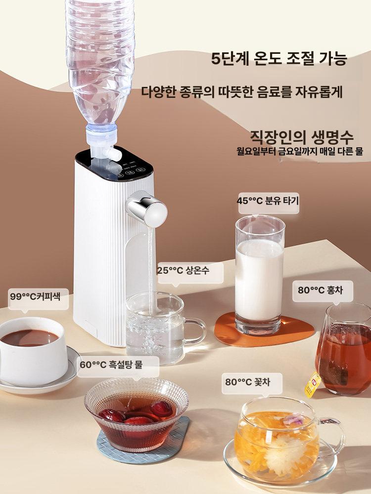 휴대용 미니온수기 가열기 순간온수기 캠핑용 가정용 여행용 순간가열 야외용 차박용 - 상세 이미지 4