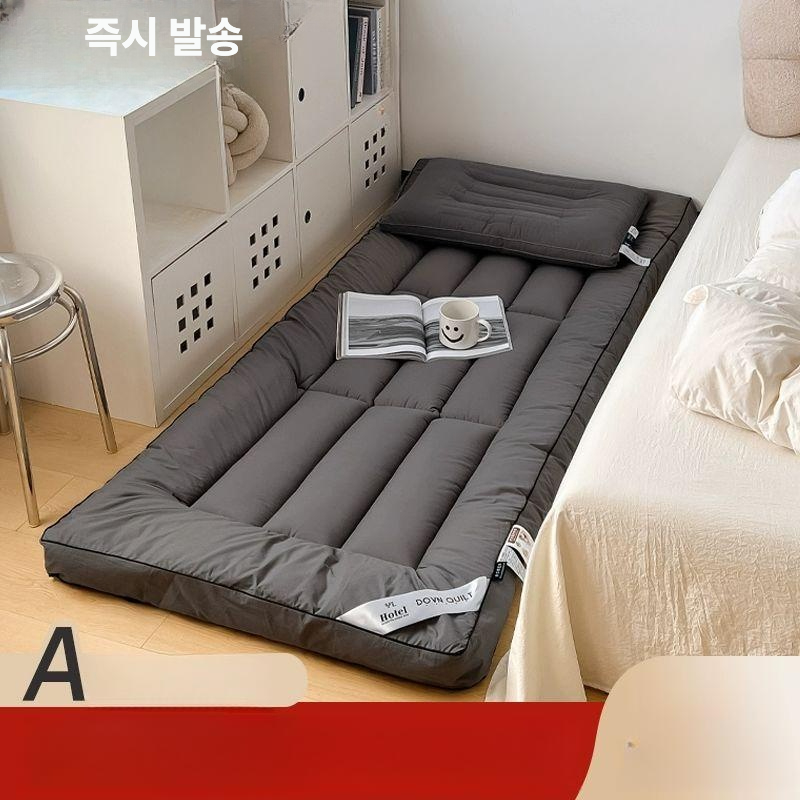 접이식 요매트 소프트 침대형 퀼트 패드 쿠션 가정용 다다미 원룸 두께 이불 펜션 - 상세 이미지 2