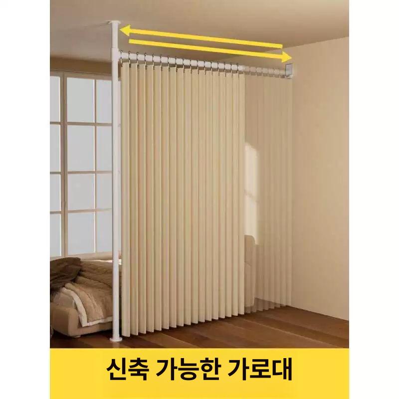 공간분리 가벽파티션 조립형 현관가벽 스크린 북유럽 선반형 프레임 파티션가벽 - 상세 이미지 2