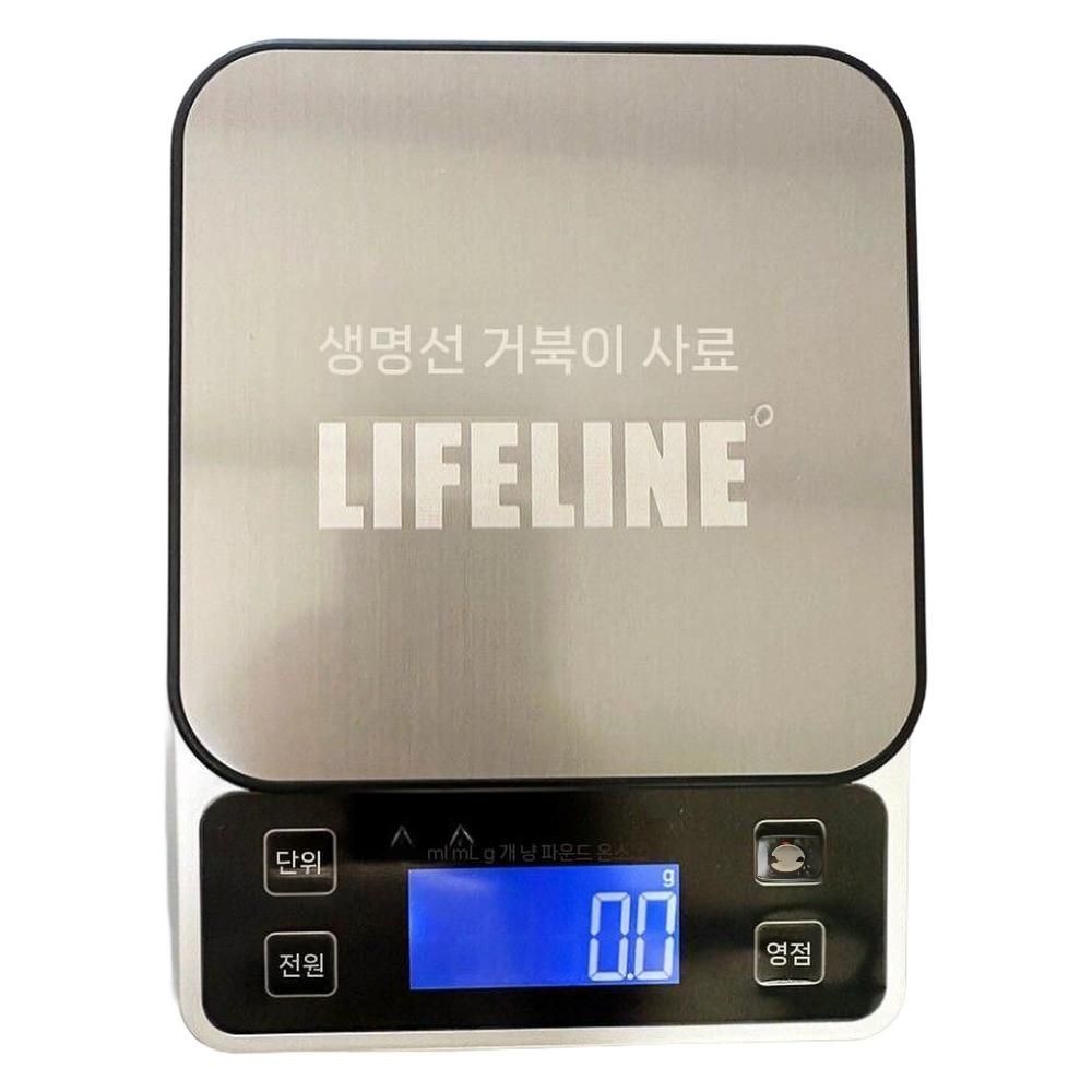 주방용 전자저울 초정밀 정밀측정 바리스타 카스 커피저울 이유식 주방저울 요리용 - 상품 이미지