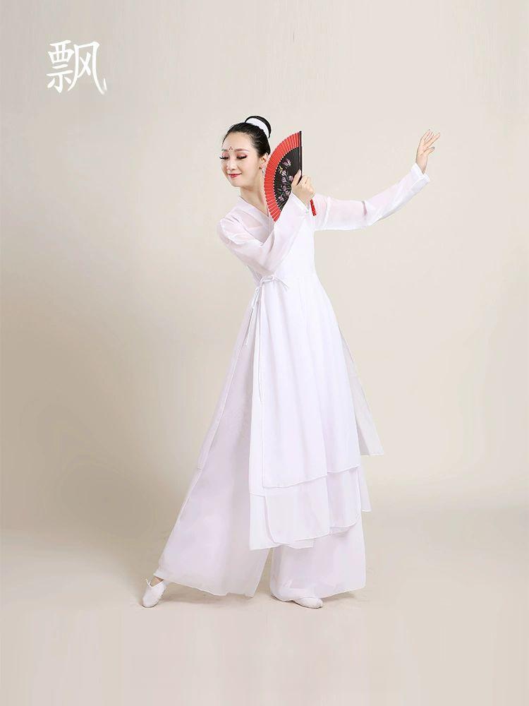 공연복 난타의상 단체복 민복 무용 고전 무대의상 국악 바지 여성댄스복 - 상세 이미지 2