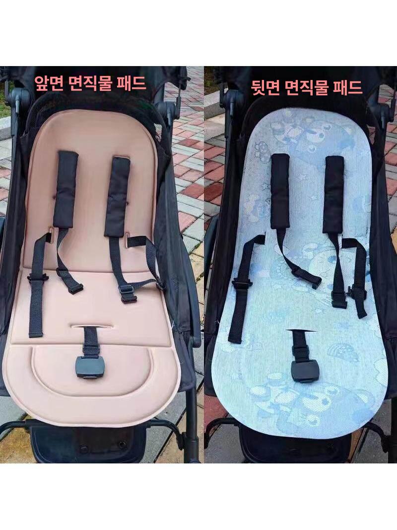 범용 유모차시트 패드 트롤리 수유 보호대 유모차 쿠션 유모차라이너 면 라이너 의자 편안한 - 상세 이미지 4