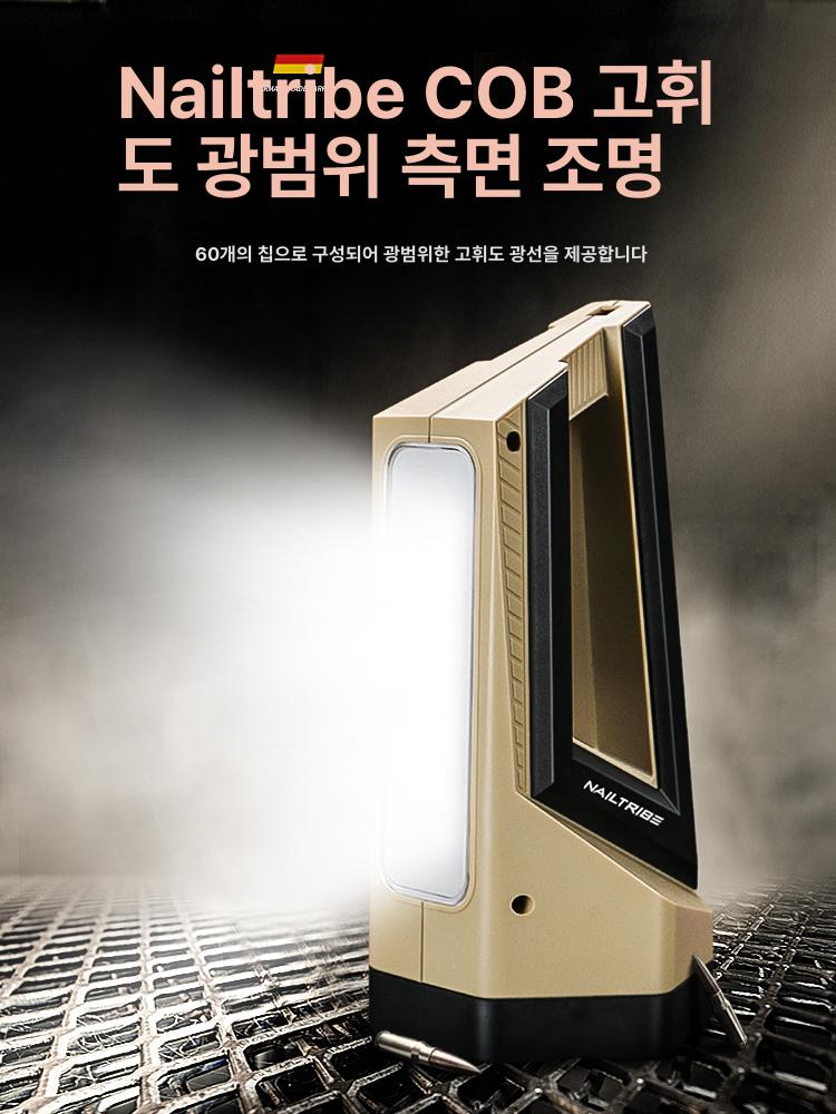 야간탐색 랜턴 캠핑 야외 헤드 활동 고출력 손잡이 작업 탐색등 등산 라이트 방수 충전 - 상세 이미지 5