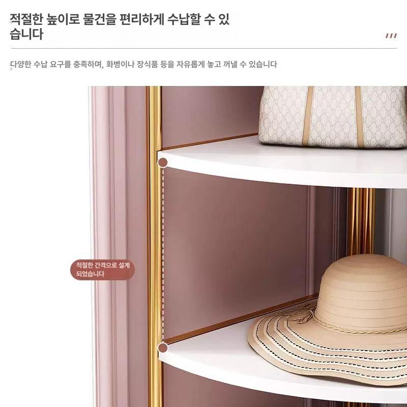 삼각 우드코너선반 벽부착 침실 틈새장 인테리어 거실 사이즈 - 상세 이미지 4