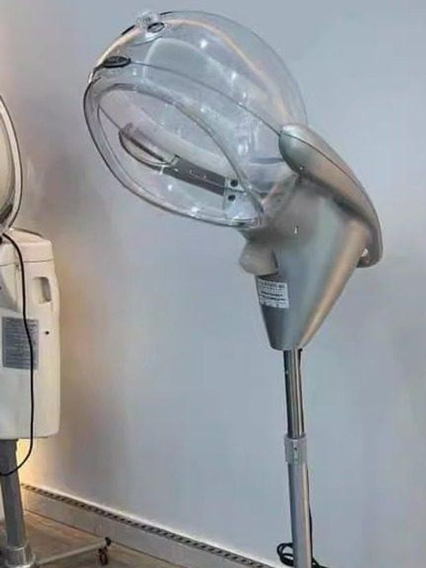 스탠드형 헤어미스트기 파마 가정용 오존 케어 미용실 염색 스티머 분사기 스팀 수분 - 상세 이미지 2