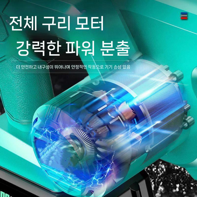 충전식 송풍기 고출력 산업용 강력 제설 모래 강력한 대포 먼지 제설기 청소기 전기 집진기 - 상세 이미지 4