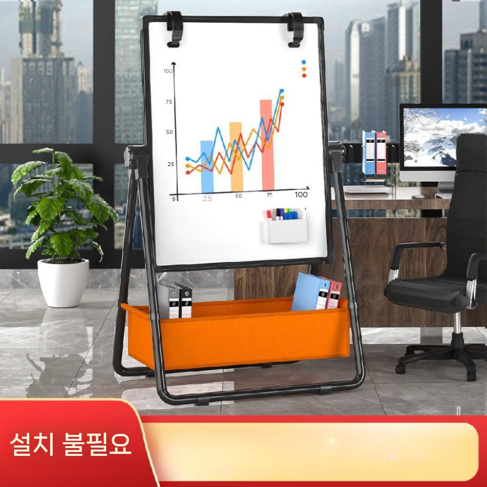 접이식 화이트보드 거치대 게시판 칠판 자석 지지대 양면화이트보드 대형 삼각대 이동식 미니 - 상세 이미지 3