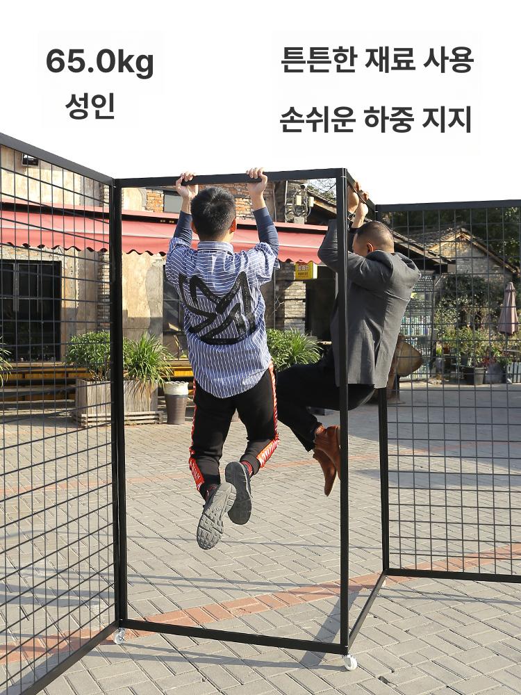 철망파티션 네트망파티션 이동식 작품디스플레이 진열대 가림막 전시용 전시판 메쉬망 - 상세 이미지 3