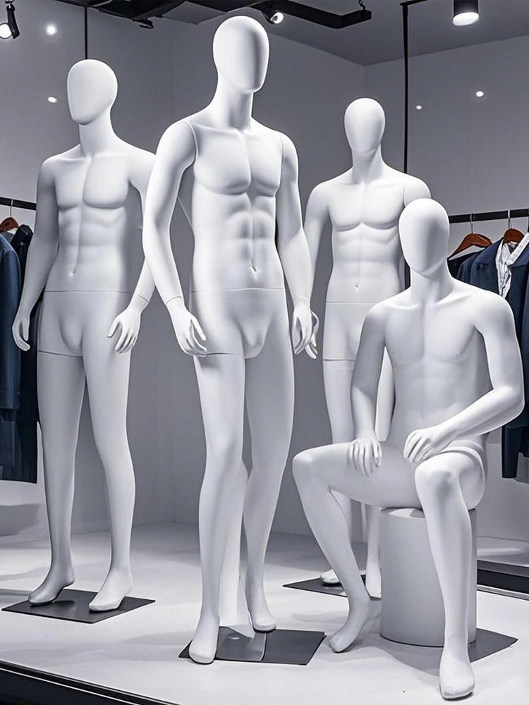 남성 마네킹 전신 디스플레이 소품 피팅 촬영 의류매장 바디 옷가게 남자 모델 전시용 - 상세 이미지 2