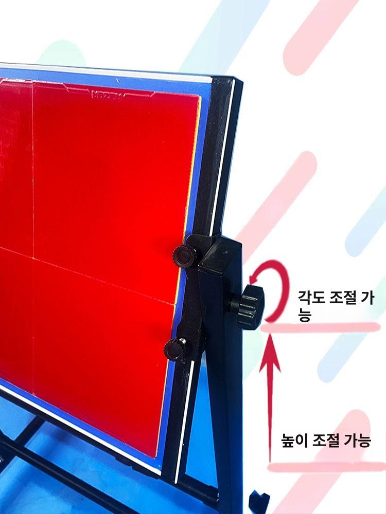 탁구 자동 리바운드 셀프 훈련 보드 휴대용 탁구공 반사 연습 기구 - 상세 이미지 2