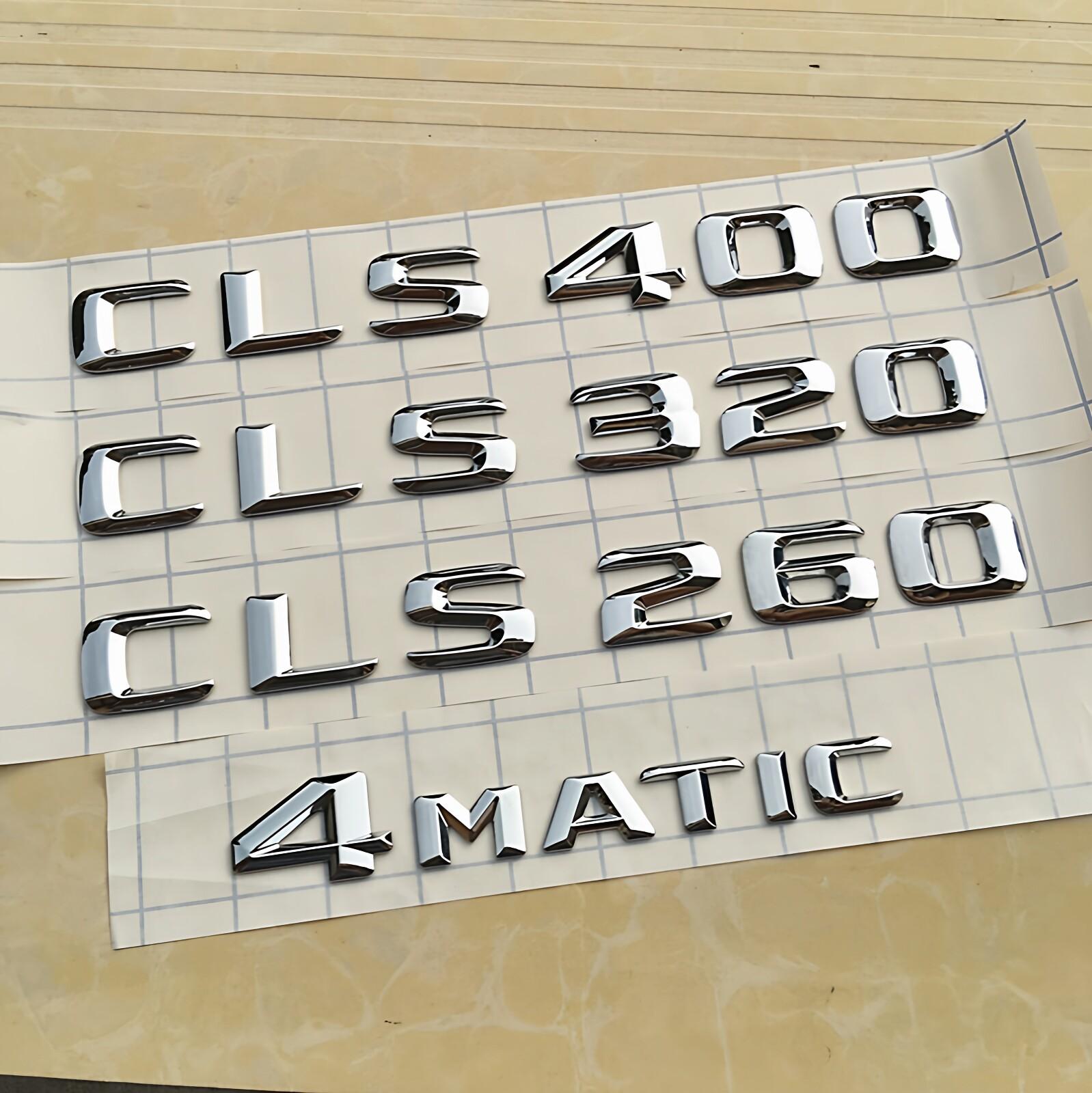 벤츠 엠블럼 4MATIC 트렁크 레터링 스티커 4메틱 악세사리 E클라스 C클라스 GLC - 상세 이미지 5