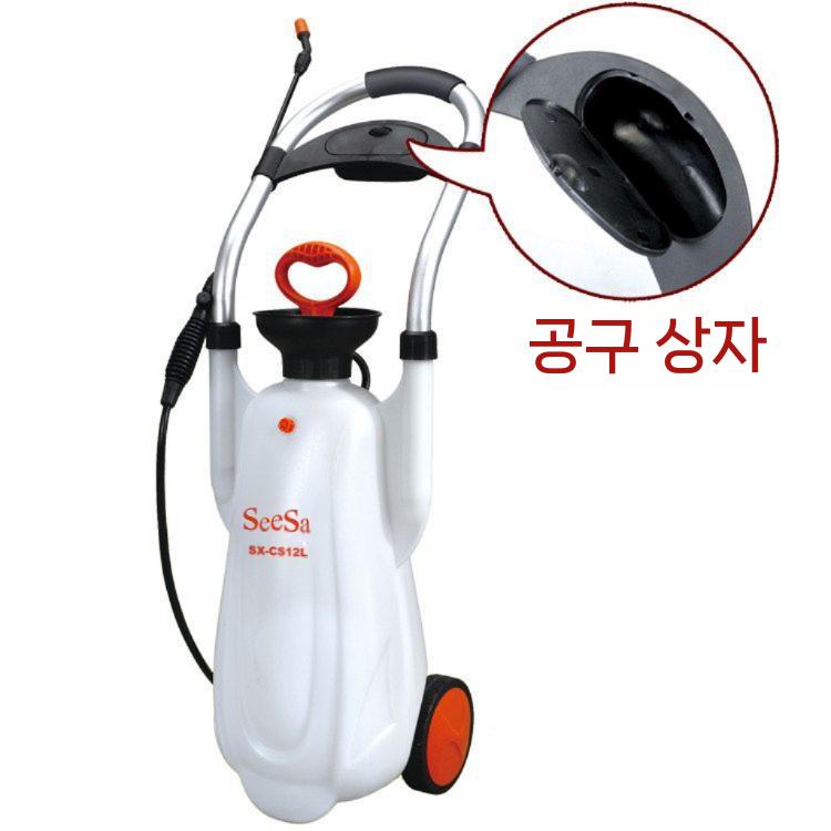 대형분무기 원예용 육묘 화분 회전 주둥이 물뿌리개 농약 압축 소독 고압 살수기 - 상세 이미지 4