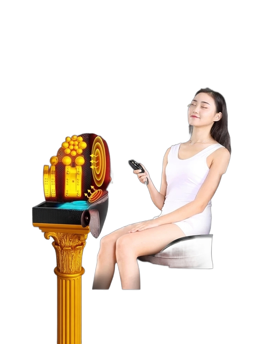 휴대용 안마의자 접이식 소형 리클라이너 마사지체어 야외 캠핑 안락 휴식 - 상세 이미지 2