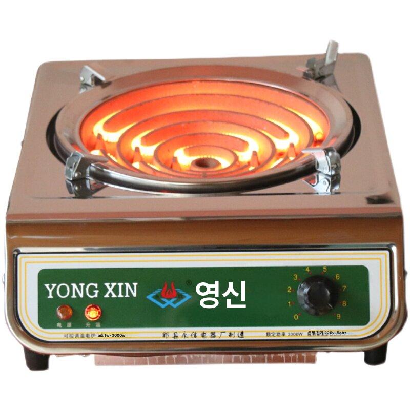 인덕션 핫플레이트 2000w 사각형 전기레인지 가정용 스토브 온도 실험실용 코일 곤로 - 상세 이미지 5