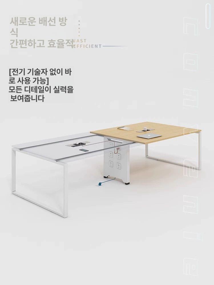 스텐 야외테이블 회의탁자 간이식탁 바베큐 작업대 책상 휴게소 높이 간이테이블 - 상세 이미지 5