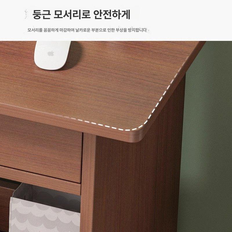 조립식 컴퓨터책상 학생용 원룸 수납 자취방 사무용 컴퓨터용 서재 기숙사 스터디 - 상세 이미지 4