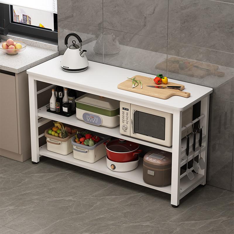 싱크대 선반 보조 원목 테이블 홈바 그릇 상판 틈새 스텐 고정형 렌지다이 확장 도마 - 상세 이미지 3