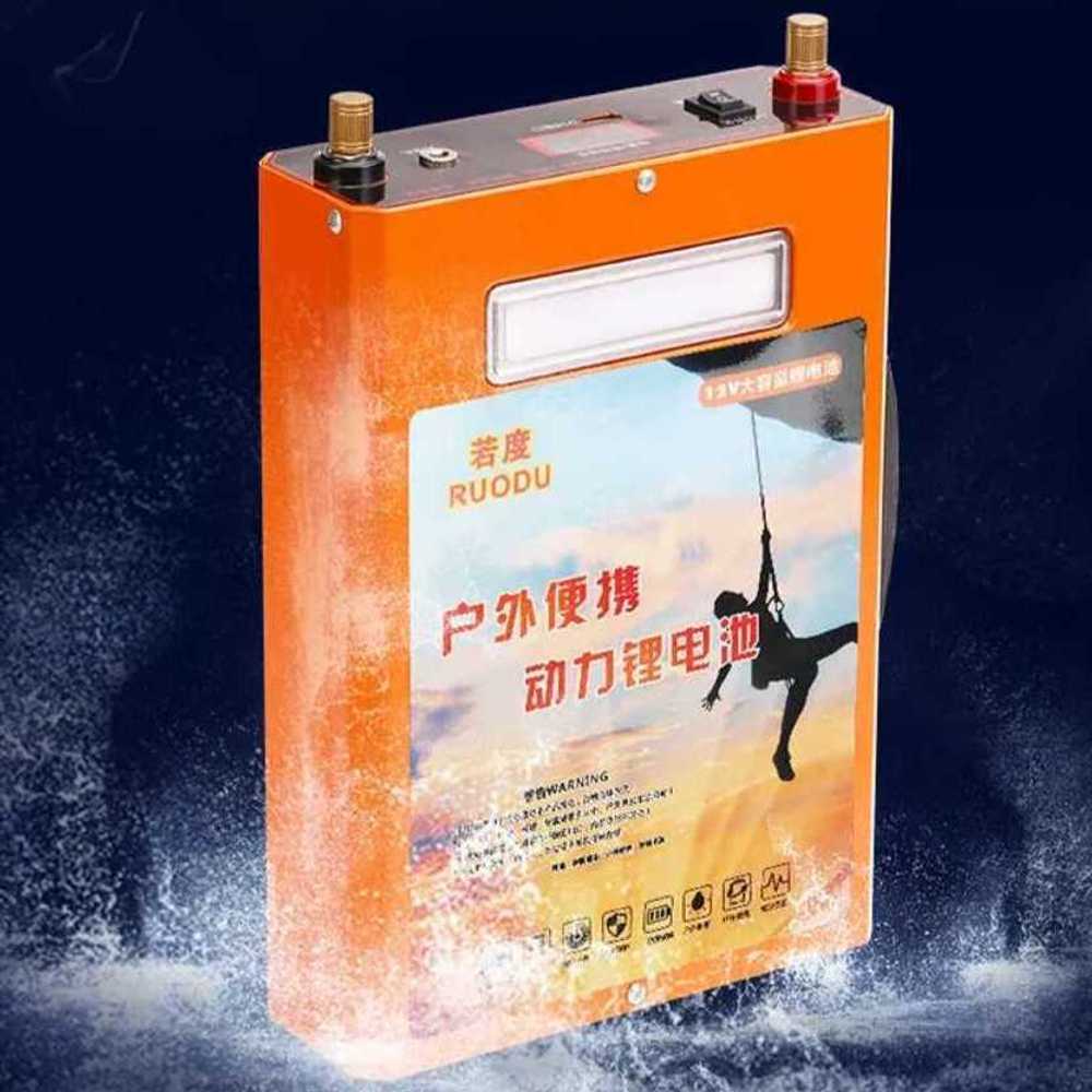 12V 파워뱅크 충전건전지 대용량 캠핑 리튬이온배터리 배터리홀더 충전배터리 밀워키 - 상품 이미지