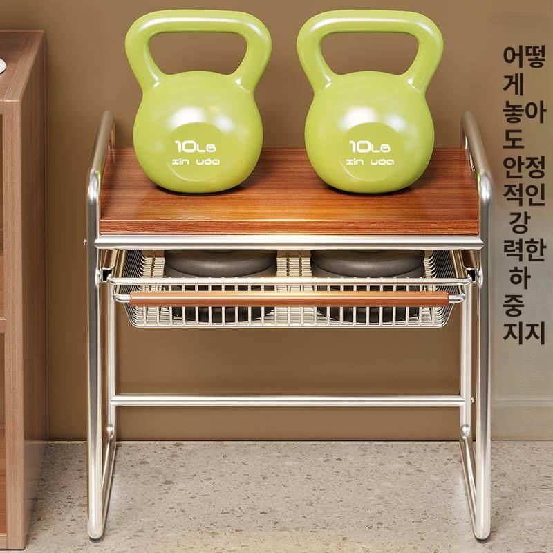 미니 레인지대 선반 렌지대 받침대 랙 수납장 레일 전자렌지 정리대 전자레인지거치대 - 상세 이미지 5