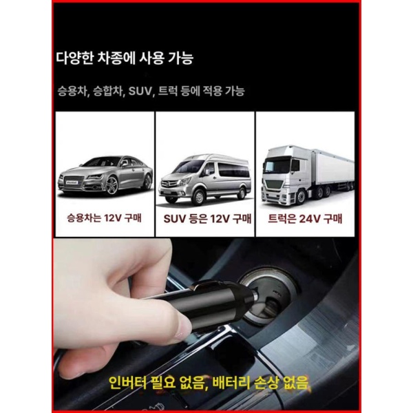 간편한 캠핑용 미니밥솥 차량용 12V 멀티쿠커 자동차 여행용 4인분 1.6L A - 상세 이미지 4