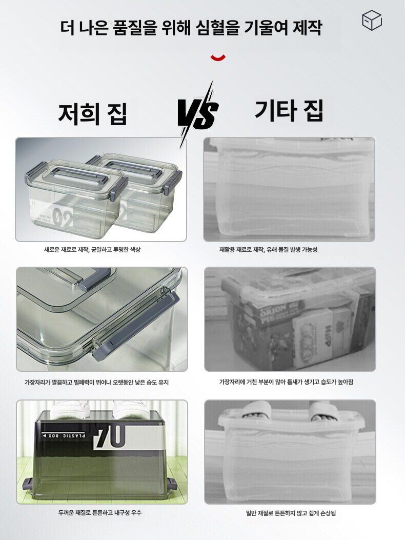 디지털 제습함 방습함 건조함 습도조절 제습기 수납함 습기제거 항습 드라이박스 - 상세 이미지 4