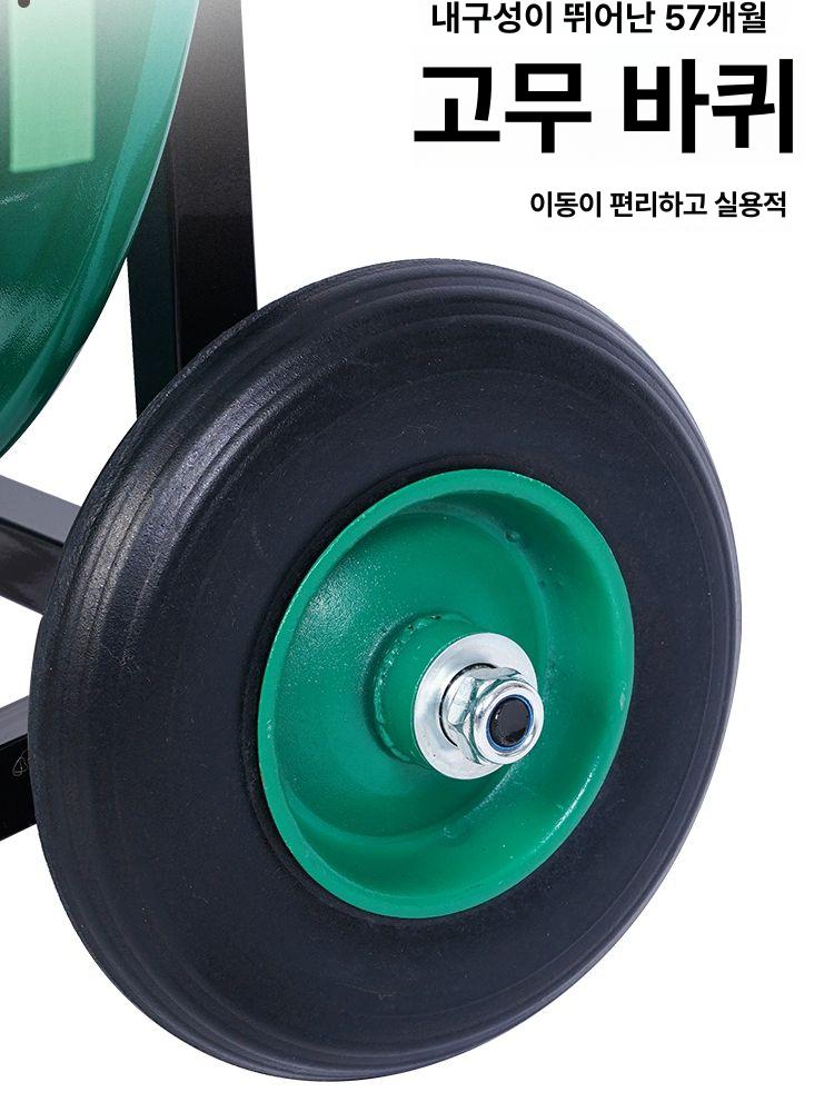 밴딩끈 거치대 노끈 원형 이동식 크로스 운반구 정리대 밴드 십자가 포장 카트 - 상세 이미지 4