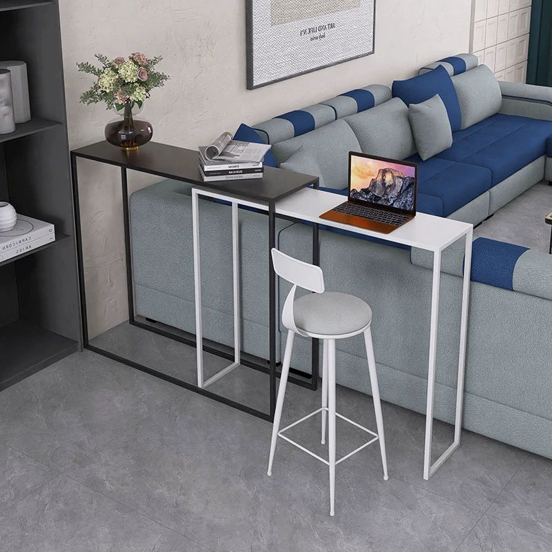 북유럽식 철제 책상 거실 소파 옆 테이블 협탁 좁은 공간 인테리어 사이드테이블 - 상세 이미지 3