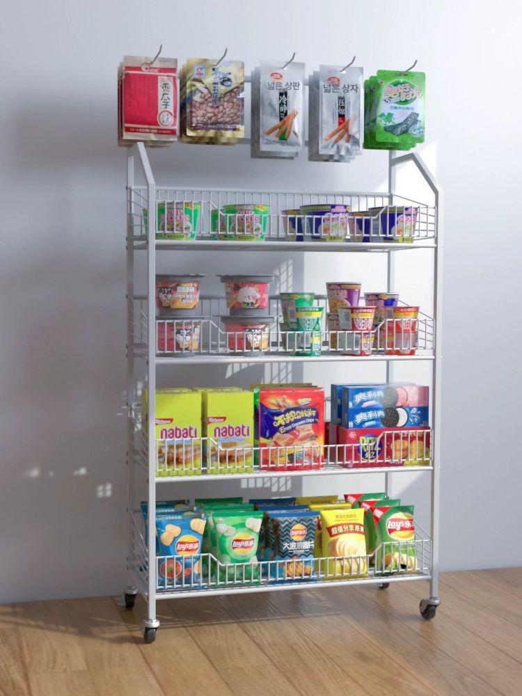 제품 편의점매대 철제랙 디스플레이 가판대 판매대 매장 슈퍼마켓 마트진열대 스탠드 - 상세 이미지 2