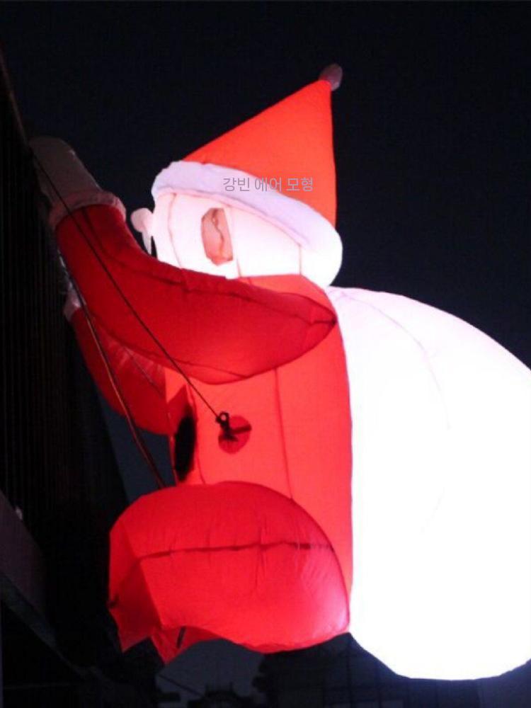 인형 풍선 야외 파티 카페 매장 크리스마스 산타인형 성탄절 포토존 에어벌룬 축제 벌룬 - 상세 이미지 3