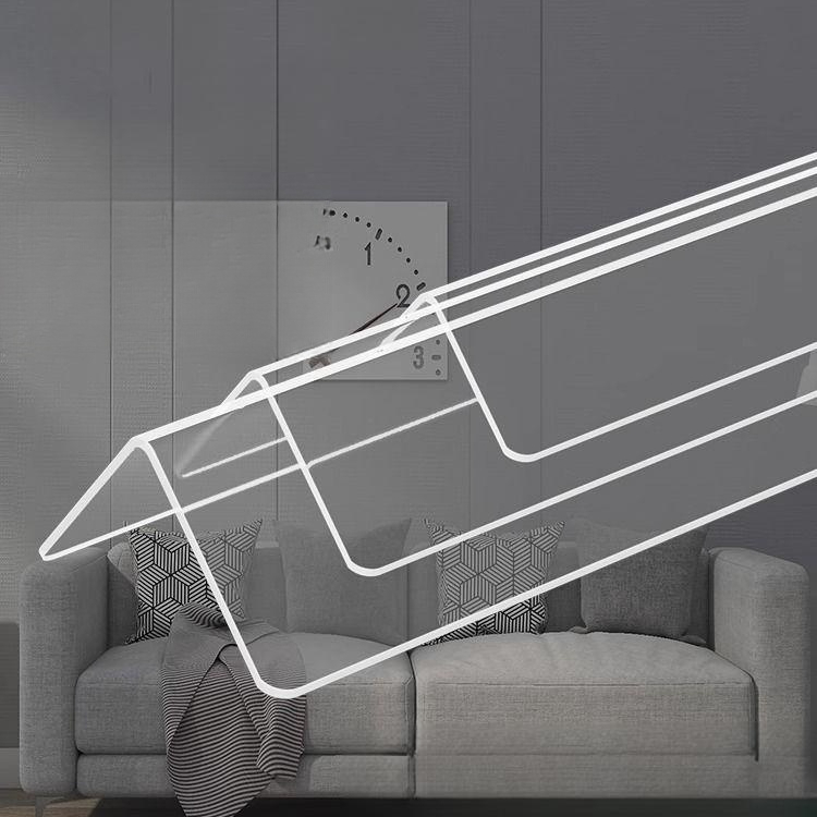 아크릴 모서리 보호대 가드 실리콘 식탁 기둥 고정 각대 책상 안전 - 상품 이미지
