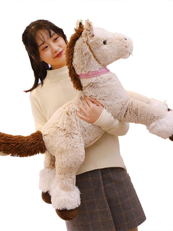 봉제 대형말인형 애착인형 동물인형 소품 부드러운 장식용 진짜같은 플러시 동물모형 - 상세 이미지 5