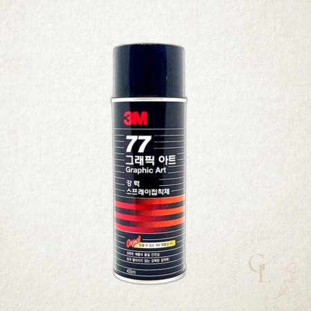 3M 77 강력 고정 스프레이 접착제 455ml 1개