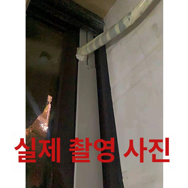 창문형 환기팬 덕트 이동식 벽부형 화장실 업소용 환기구 연결부품 창틀환풍기 욕실 - 상세 이미지 4