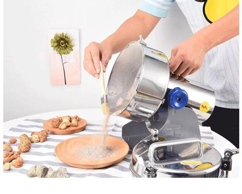분말기 곡물분쇄기 업소용 한약재 산업 모터 대형분쇄기 견과류 초미세 원두 미숫가루 - 상품 이미지