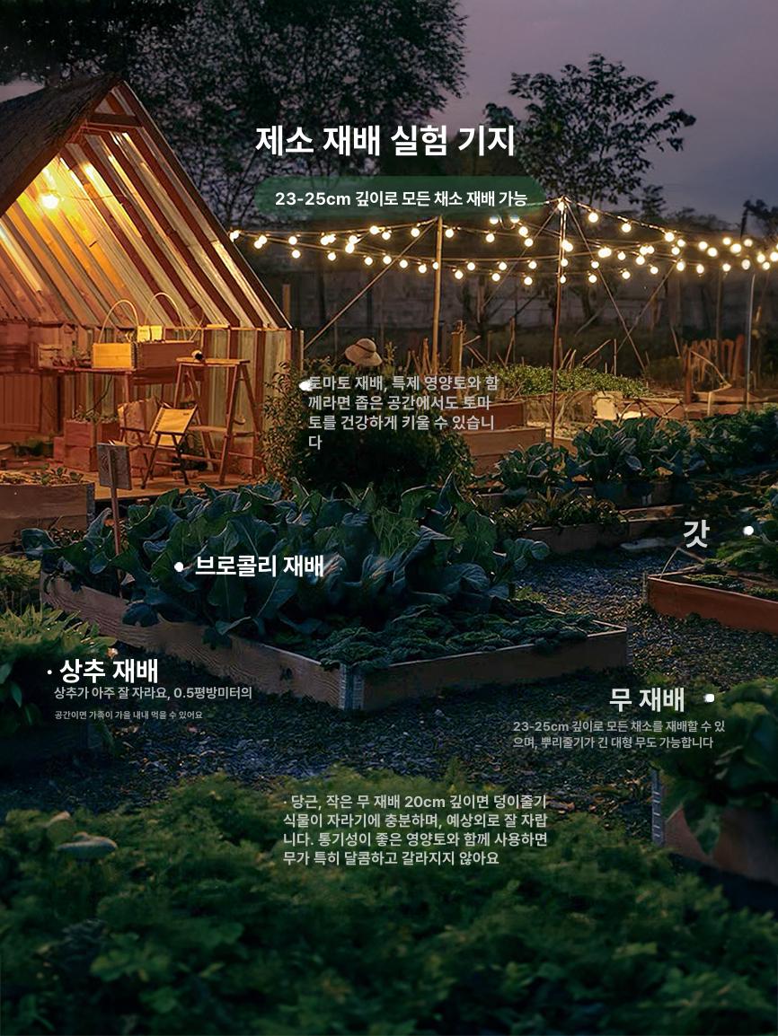 원목화분 우드플랜터 베란다채소재배 실내정원용품 방부목 화이트 나무트레이 반려식물 - 상세 이미지 3