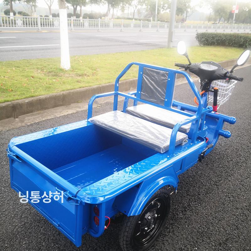 농사용운반차 농업용전동차 적재 전동차 덤프 전동운반차 전동 트럭 카트 농업용 밀차 구루마 - 상세 이미지 4