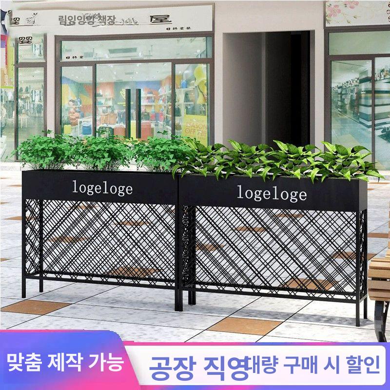 파티션 플랜트박스 공간분리 정원 야외 모던 조경인테리어 가림막 사각 실내 베란다 - 상세 이미지 2