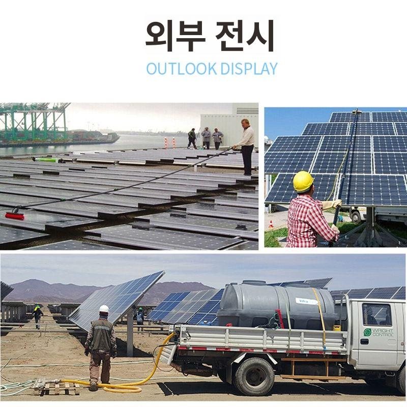 물걸레 창문청소밀대 교체형 바닥청소 유리 밀대 겸용 청소도구 마대 창문청소 청소기 스퀴지 - 상세 이미지 4