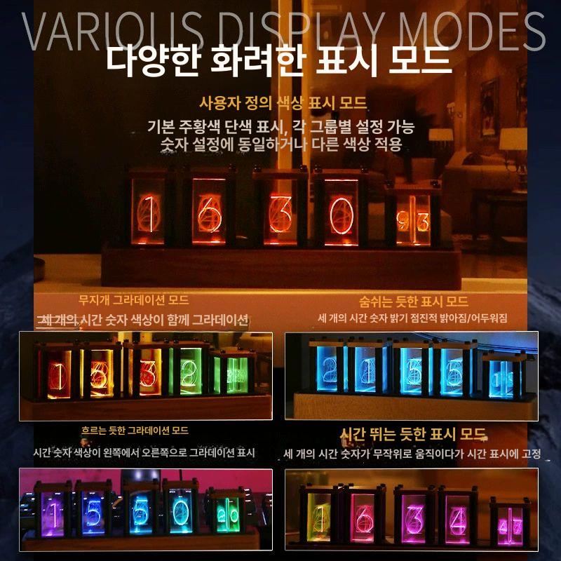 진공관 닉시튜브 레트로 인테리어 선물 빈티지 사이버펑크 거실 디스플레이 발광 제어 - 상세 이미지 5